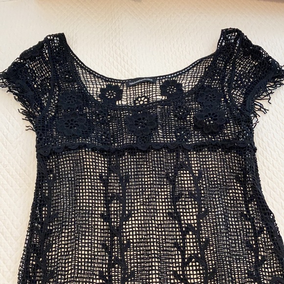 Black Coverup Dress - Picture 2 of 4